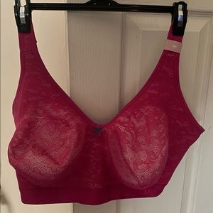 38H Pink Unlined Full Coverage No WireCacique Bra